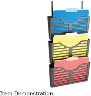 Filing System W/Hanger Set, 3 Pockets, Letter, 28 X 13 1/2 X 4 3/4, Ch