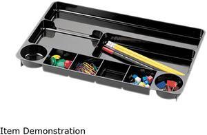 Officemate Rec Desk Drawer Organizer 9-Comp 14"x9"x1-1/8" BK 26032