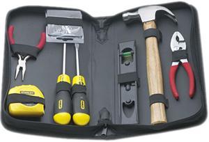 General Repair 8 Piece Tool Kit In Water-Resistant Black Zippered Case