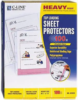C-Line Protector,Sht,Top Ld,Clr 62023