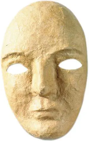 Paper Mache Mask Kit, 8 X 5 1/2"