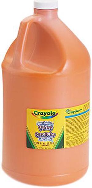 Washable Paint, Orange, 1 Gal