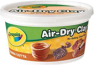 CRAYOLA 575064 CRAYOLA AIR DRY CLAY TERRA COTTA 2.5LB BUCKET