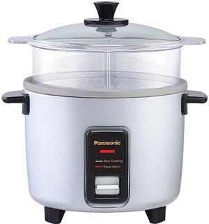 PANASONIC SR-W10FGEL Automatic Rice Cooker/ Steamer, Silver