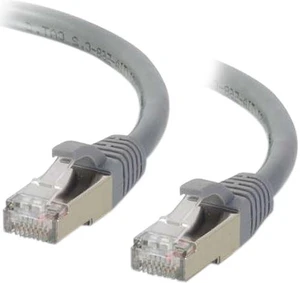 C2G 00971 Cat6a Cable - Snagless Shielded Ethernet Network Patch Cable, Gray (6 Inches) C2G 00971 Cat6a Cable - Snagless Shielded Ethernet Network Patch Cable, Gray (6 Inches)