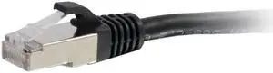 C2G 12ft Cat6 Snagless Shielded (STP) Network Patch Cable - Black