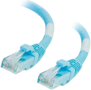 C2G 00769 Cat6a Cable - Snagless Unshielded Ethernet Network Patch Cable, Aqua (15 Feet, 4.57 Meters) C2G 00769 Cat6a Cable - Snagless Unshielded Ethernet Network Patch Cable, Aqua (15 Feet, 4.57 Meters)