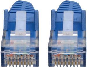 TRIPP LITE N201-06N-BL CAT6 GBE SNAGLESS MOLDED PATCH CABLE UTP BLUE RJ45 M/M 6IN