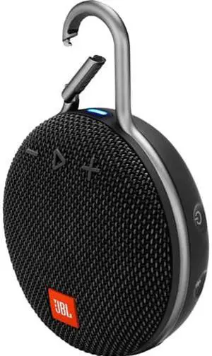 JBL Clip 3 Portable Bluetooth Speaker - Midnight Black