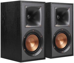 Klipsch R-41M Reference Bass-Reflex Design Bookshelf Speakers - Black (Pair)