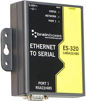 Brainboxes 1 Port RS422/485 Ethernet to Serial Adapter ES-320
