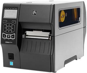 Zebra ZT410 4" Industrial Thermal Transfer Label Printer, LCD, 300 dpi, Serial, USB, 10/100 Ethernet, Bluetooth 2.1/MFi, USB Host, EZPL, XML Support, US Cord - ZT41043-T010000Z