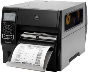 Zebra ZT420 6" Industrial Thermal Transfer Label Printer, LCD, 300 dpi, Serial, USB, 10/100 Ethernet, Bluetooth 2.1/MFi, USB Host,  Cutter w/ Catch Tray, EZPL, XML Support, US Cord - ZT42063-T210000Z