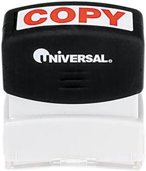 Universal Message Stamp, COPY, Pre-Inked/Re-Inkable, Red