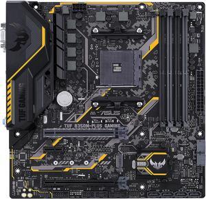 ASUS TUF B350M-PLUS GAMING AM4 AMD B350 SATA 6Gb/s Micro ATX AMD Motherboard