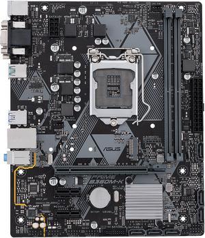 ASUS PRIME B360M-K LGA1151 (300 Series) DDR4 DVI VGA M.2 mATX Motherboard