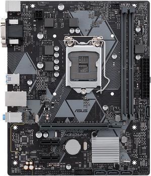 ASUS PRIME H310M-K LGA 1151 (300 Series) Intel H310 SATA 6Gb/s USB 3.1 uATX Intel Motherboard
