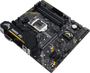ASUS TUF B360M-PLUS GAMING S LGA 1151 (300 Series) Intel B360 HDMI SATA 6Gb/s USB 3.1 Micro ATX AMD Motherboard
