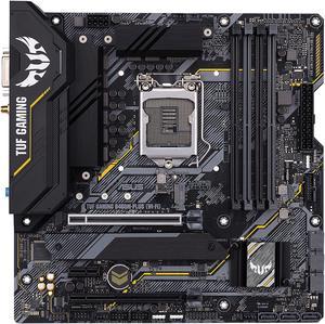 ASUS TUF GAMING B460M-PLUS (WI-FI) LGA 1200 Intel B460 SATA 6Gb/s Micro ATX Intel Motherboard