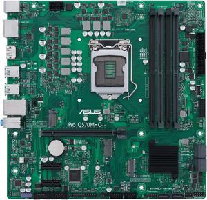 ASUS PRO Q570M-C/CSM LGA 1200 Intel Q570 SATA 6Gb/s Micro ATX Intel Motherboard