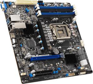 Intel® Xeon® E-2300 LGA 1200 Micro-ATX server motherboard with four DIMM and one M.2 slot, plus dual 10G LAN, six SATA, one HDMI, two PCIe 4.0 slots, two USB 3.2 Gen 2, Platform Firmware Resilience (P