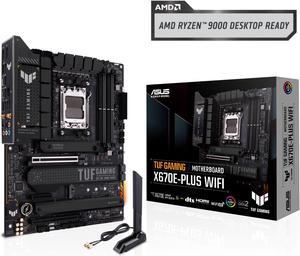 ASUS TUF GAMING B650M-PLUS WIFI Socket AM5 (LGA 1718) Ryzen 7000 mATX gaming  motherboard(14 power stages, PCIe 5.0 M.2 support, DDR5 memory, 2.5 Gb  Ethernet, WiFi 6, USB4 support and Aura Sync) - Newegg.com