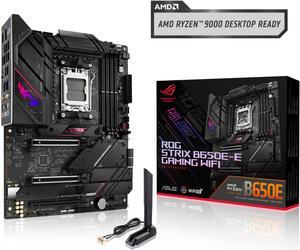 ASUS ROG Strix B650E-E Gaming WiFi AMD B650 AM5 Ryzen™ Desktop 9000 8000 & 7000 ATX motherboard, 16+2 power stages, DDR5, 3x M.2 slot, PCIe® 5.0, WiFi 6E, 2.5G LAN, USB 3.2 Gen 2x2 Type-C®, Aura Sync