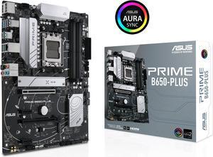 ASUS Prime B650-PLUS AMD B650(Ryzen 7000) ATX motherboard(DDR5, PCIe 5.0 M.2 support, 2.5Gb Ethernet, DisplayPort, HDMI, USB 3.2 Gen 2 Type-C, front USB 3.2 Gen 1 Type-C, BIOS FlashBack, USB4 support)