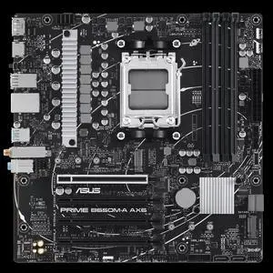 ASUS Prime B650M-A AX6 AMD B650 (Ryzen AM5) mATX Motherboard (DDR5, PCIe 5.0 M.2, Triple M.2, WiFi 6, USB 10Gbps Type-C, DP/HDMI, BIOS FlashBack, Aura Sync) ASUS Prime B650M-A AX6 AMD B650 (Ryzen AM5) mATX Motherboard (DDR5, PCIe 5.0 M.2, Triple M.2, WiFi 6, USB 10Gbps Type-C, DP/HDMI, BIOS FlashBack, Aura Sync)