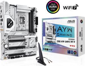 ASUS Z890 AYW GAMING WIFI W ATX Z890 motherboard, Intel Core Ultra Series 2 Ready, Advanced AI PC-ready, 16+1+2+1 stages, DDR5, PCIe 5.0, Thunderbolt 4, USB Type-C, 4 x M.2, Wi-Fi 7,  2.5Gb LAN