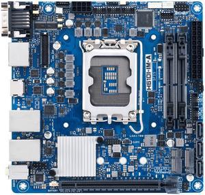 ASUS Mini-ITX, LGA1700 socket for the 14th/ 13th/ 12th Gen CPU, H610 chipset, 2*SO-DIMM. 1*PCIe x16, 1*DP, 2*HDMI, 1*LVDS, 2*M.2 slot
