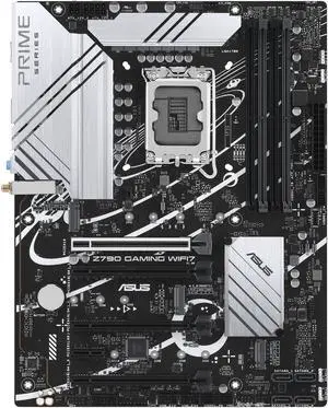 ASUS Z790 GAMING WIFI7 Intel LGA 1700 (14th/13th/12th Gen) ATX Motherboard (DDR5, PCIe 5.0, 3x M.2, WiFi 7, 1Gb LAN, USB 3.2 Gen 2x2 Type-C, Aura Sync) ASUS Z790 GAMING WIFI7 Intel LGA 1700 (14th/13th/12th Gen) ATX Motherboard (DDR5, PCIe 5.0, 3x M.2, WiFi 7, 1Gb LAN, USB 3.2 Gen 2x2 Type-C, Aura Sync)
