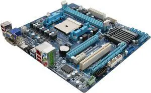 GIGABYTE GA-A75M-D2H FM1 AMD A75 (Hudson D3) USB 3.0 HDMI Micro ATX AMD Motherboard