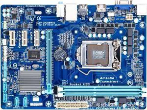 Gigabyte Ultra Durable 4 Classic GA-H61M-DS2H Desktop Motherboard - Intel H61 Express Chipset - Socket H2 LGA-1155