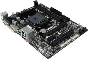 GIGABYTE GA-F2A55M-DS2 FM2 AMD A55 (Hudson D2) Micro ATX AMD Motherboard with UEFI BIOS