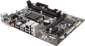 GIGABYTE GA-B85M-D2V LGA 1150 Intel B85 SATA 6Gb/s USB 3.0 Micro ATX Intel Motherboard