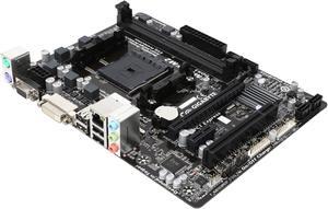 GIGABYTE GA-F2A58M-DS2 rev 3.0 FM2+ AMD A58 Micro ATX AMD Motherboard