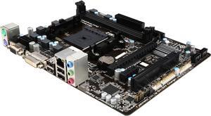 GIGABYTE GA-F2A55M-DS2 FM2 AMD A55 (Hudson D2) Micro ATX AMD Motherboard with UEFI BIOS - Certified Refurbished