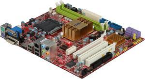 MSI G41TM-E43 LGA 775 Intel G41 HDMI Micro ATX Intel Motherboard