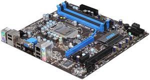 MSI H55M-P31 LGA 1156 Intel H55 Micro ATX Intel Motherboard