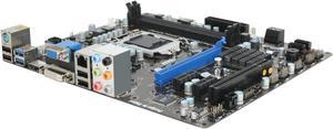MSI H61MU-E35 (B3) LGA 1155 Intel H61 HDMI USB 3.0 Micro ATX Intel Motherboard