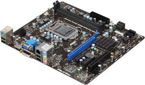 MSI H61M-E23 (B3) LGA 1155 Intel H61 HDMI Micro ATX Intel Motherboard