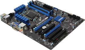 MSI B75A-G43 LGA 1155 Intel B75 HDMI USB 3.0 ATX Intel Motherboard with UEFI BIOS