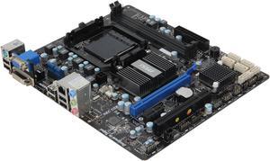 MSI 880GMS-E41 (FX) AM3+ AMD 880G SATA 6Gb/s HDMI Micro ATX AMD Motherboard