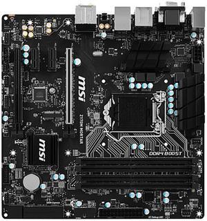 MSI Z170M MORTAR LGA 1151 Intel Z170 HDMI SATA 6Gb/s USB 3.0 uATX Intel Motherboard