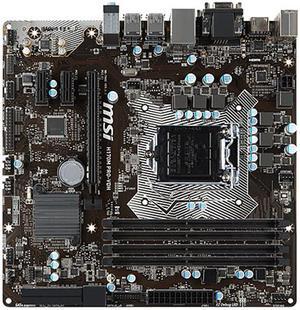 MSI H170M PRO-VDH LGA 1151 Intel H170 HDMI SATA 6Gb/s USB 3.1 Micro ATX Intel Motherboard