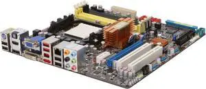 ASUS M3A78-EM AM2+/AM2 AMD 780G HDMI Micro ATX AMD Motherboard