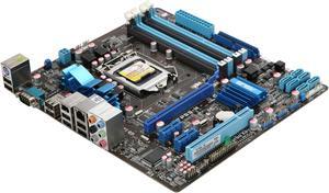 ASUS P7P55-M LGA 1156 Intel P55 Micro ATX Intel Motherboard