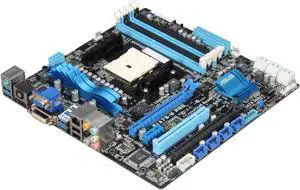 ASUS F1A75-M PRO FM1 AMD A75 (Hudson D3) USB 3.0 HDMI Micro ATX AMD Motherboard with UEFI BIOS