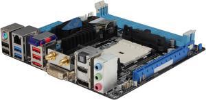 ASUS F1A75-I Deluxe FM1 AMD A75 (Hudson D3) SATA 6Gb/s USB 3.0 HDMI Mini ITX AMD Motherboard